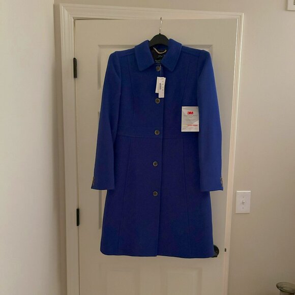 J. Crew Jackets & Blazers - J. Crew NWT Lady Day Coat Cobalt Blue Size 8